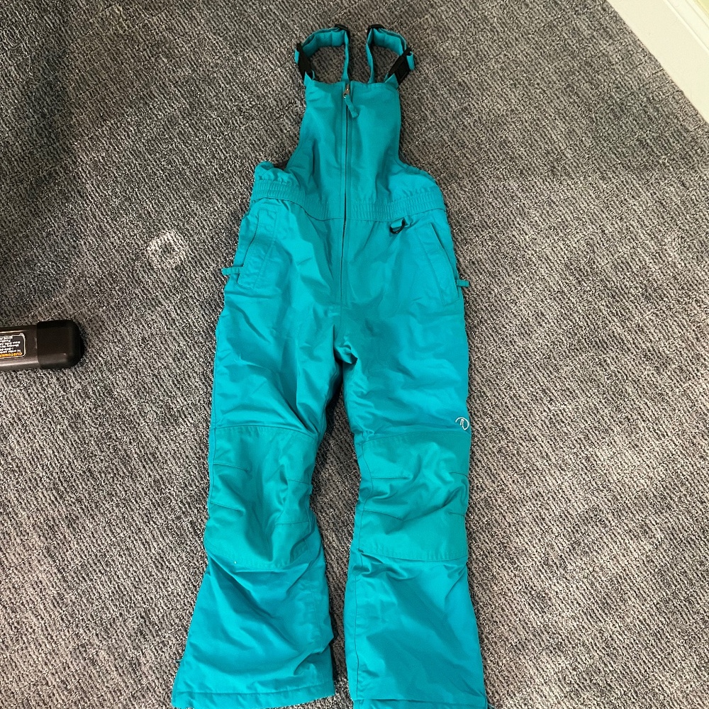 Lands’ End Kids Squall Waterproof Insulated Iron Knee Bibs